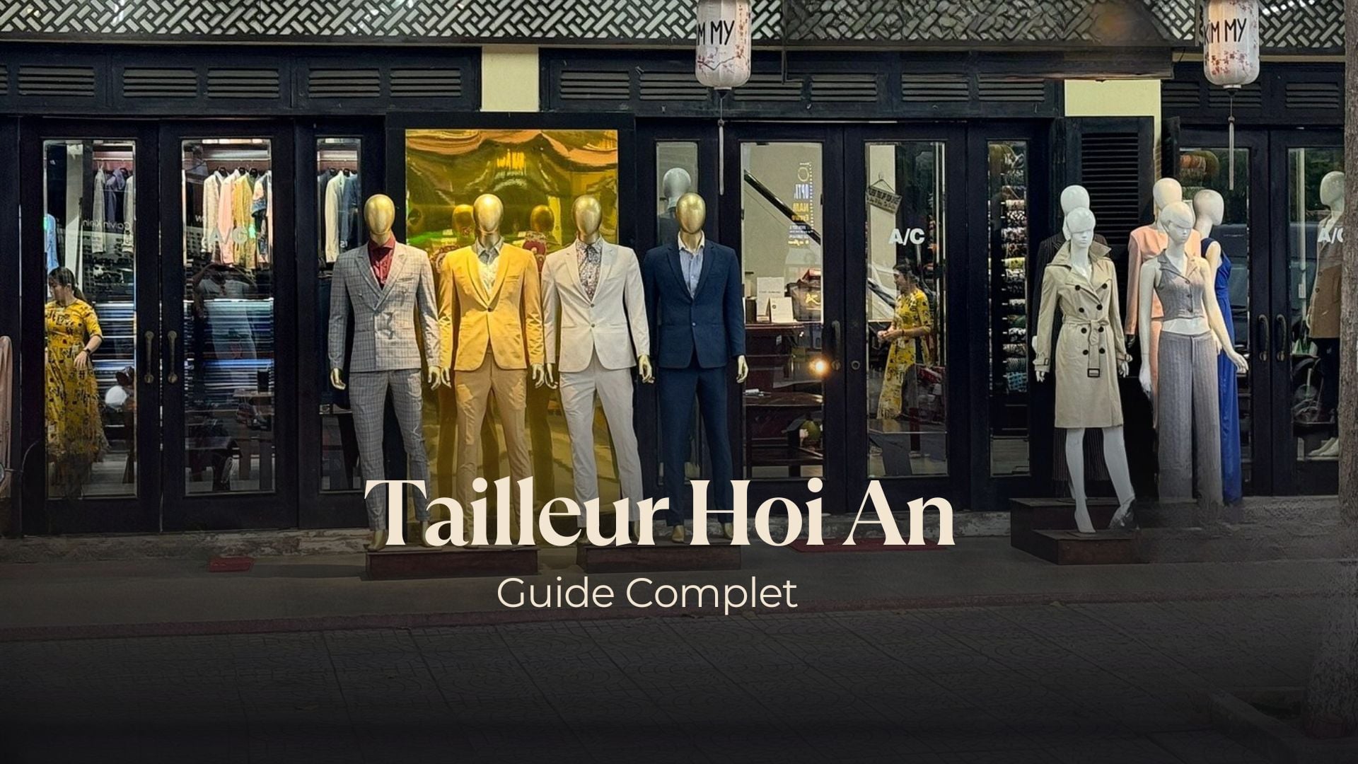 Tailleur Hoi An : vêtements sur mesure en 24h à prix abordables 
