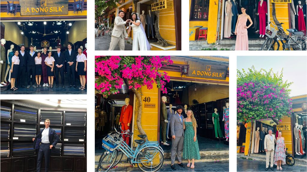 A Dong Silk Tailors Hoi An vêtements personnalisés de qualité supérieure