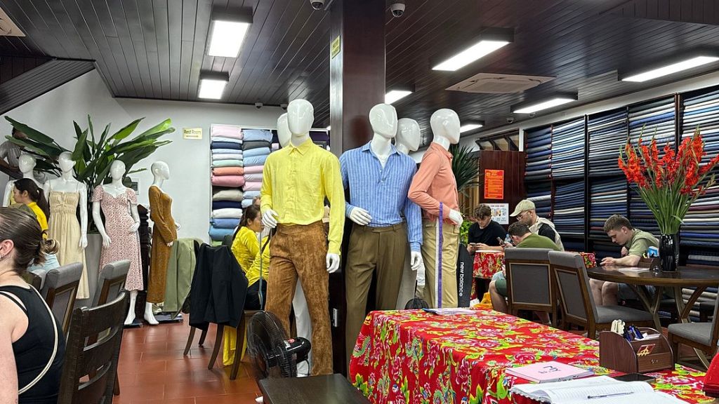 Boutique de tailleur à Hoi An création de vêtements personnalisés