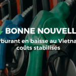 Le carburant recule au Vietnam et stabilise les coûts de voyage