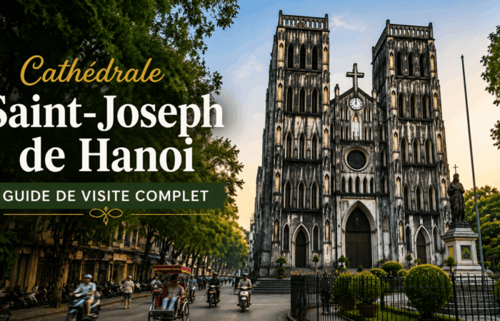 Cathédrale Saint-Joseph de Hanoi : guide de visite complet