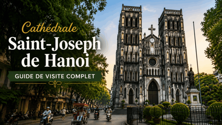Cathédrale Saint-Joseph de Hanoi : guide de visite complet