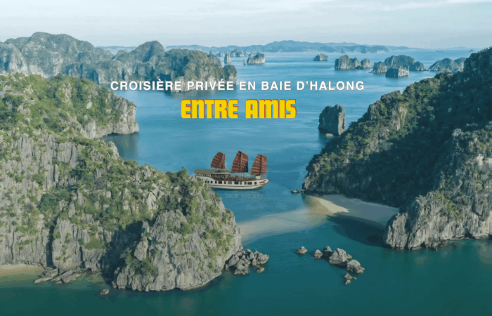 Croisière privée en baie d’Halong