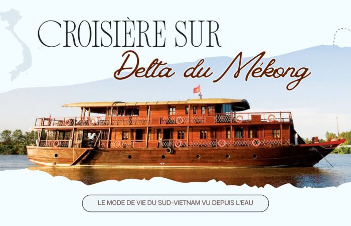 Croisière sur le delta du mékong