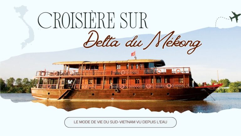 Croisière sur le delta du mékong