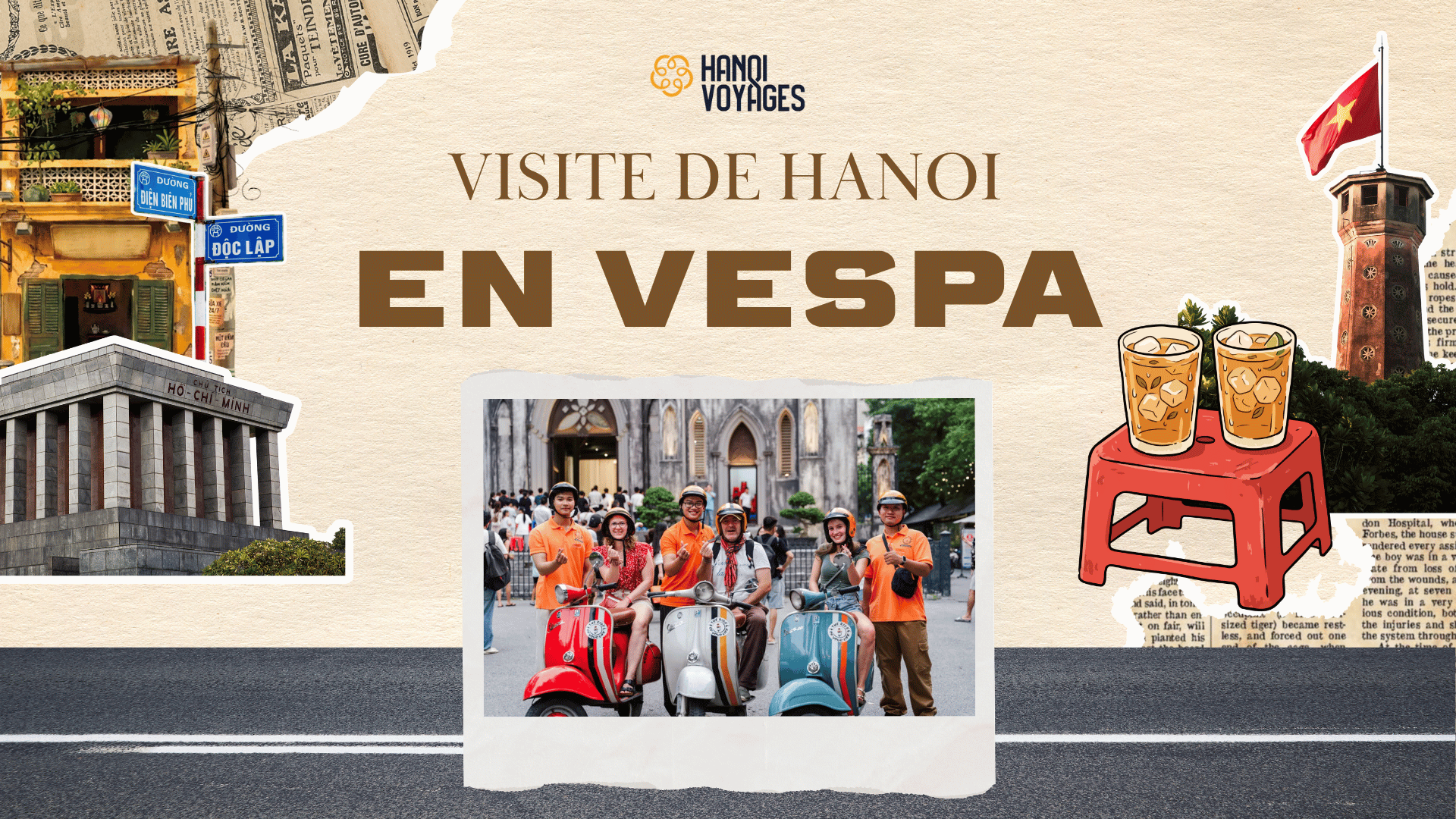 Hanoi en Vespa : découvrir la capitale hors des sentiers battus