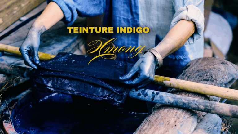 Teinture à l’indigo au Vietnam