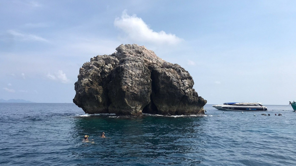 Le point de vue de Sail Rock et ses paysages de granit