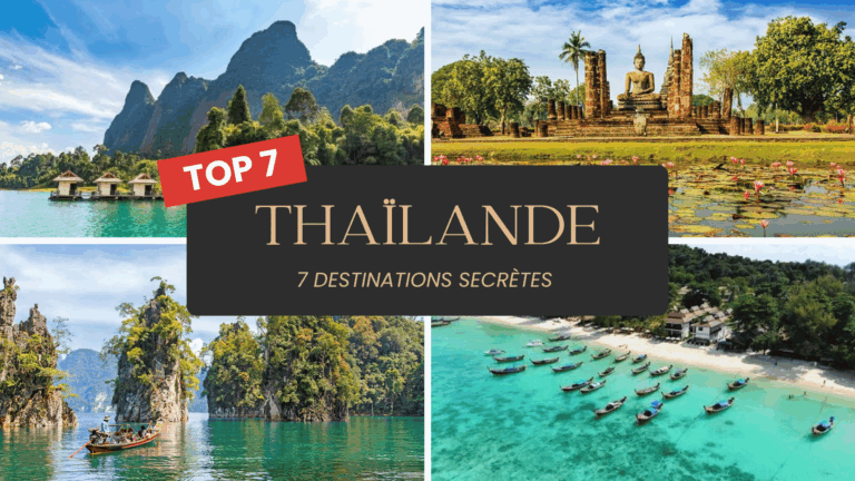 7 destinations en Thailande adorées des Thaïlandais hors des sentiers battus